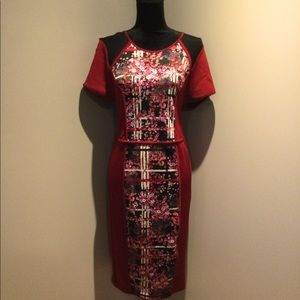 Maroon dress